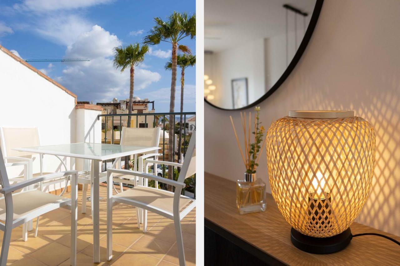 Apt Nerja Chimenea With Ocean View, A/C, & Fiber Daire Dış mekan fotoğraf