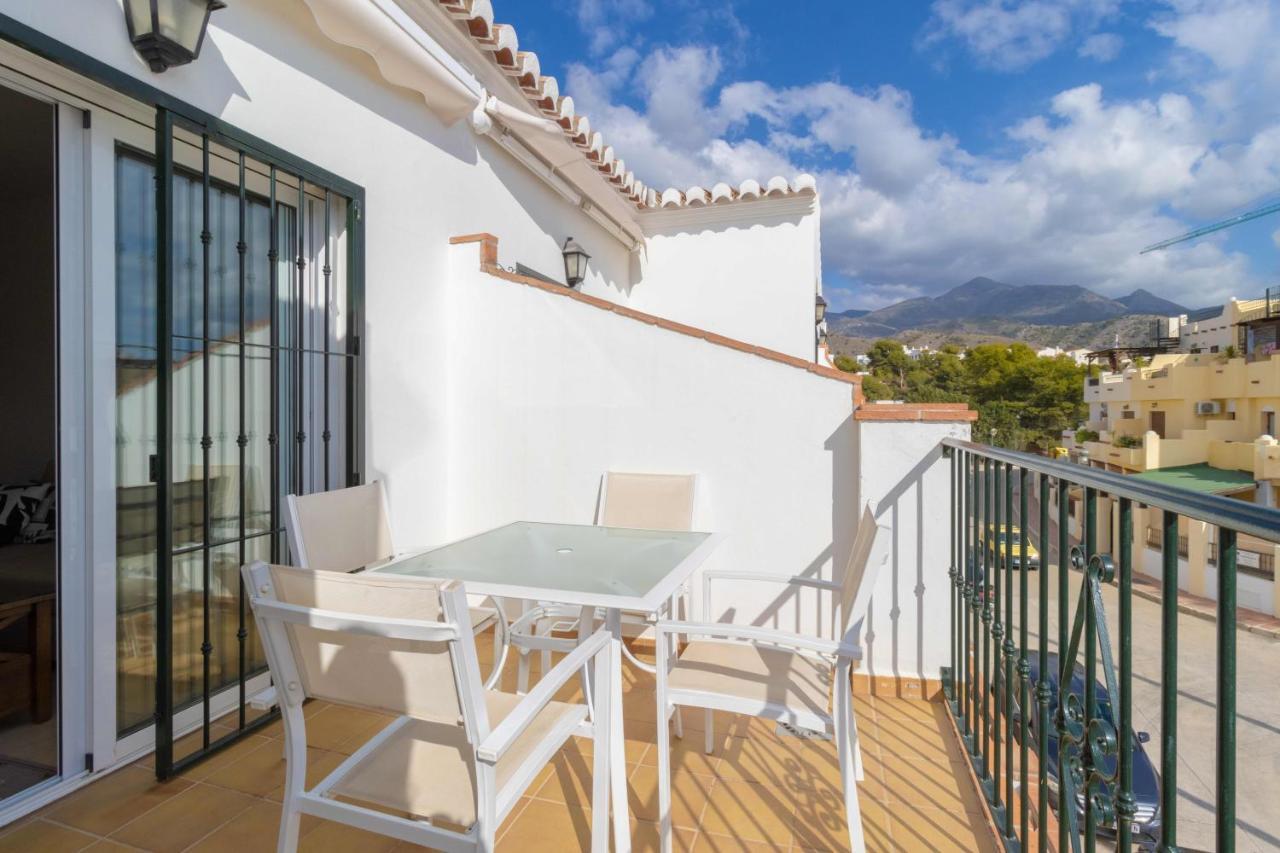 Apt Nerja Chimenea With Ocean View, A/C, & Fiber Daire Dış mekan fotoğraf